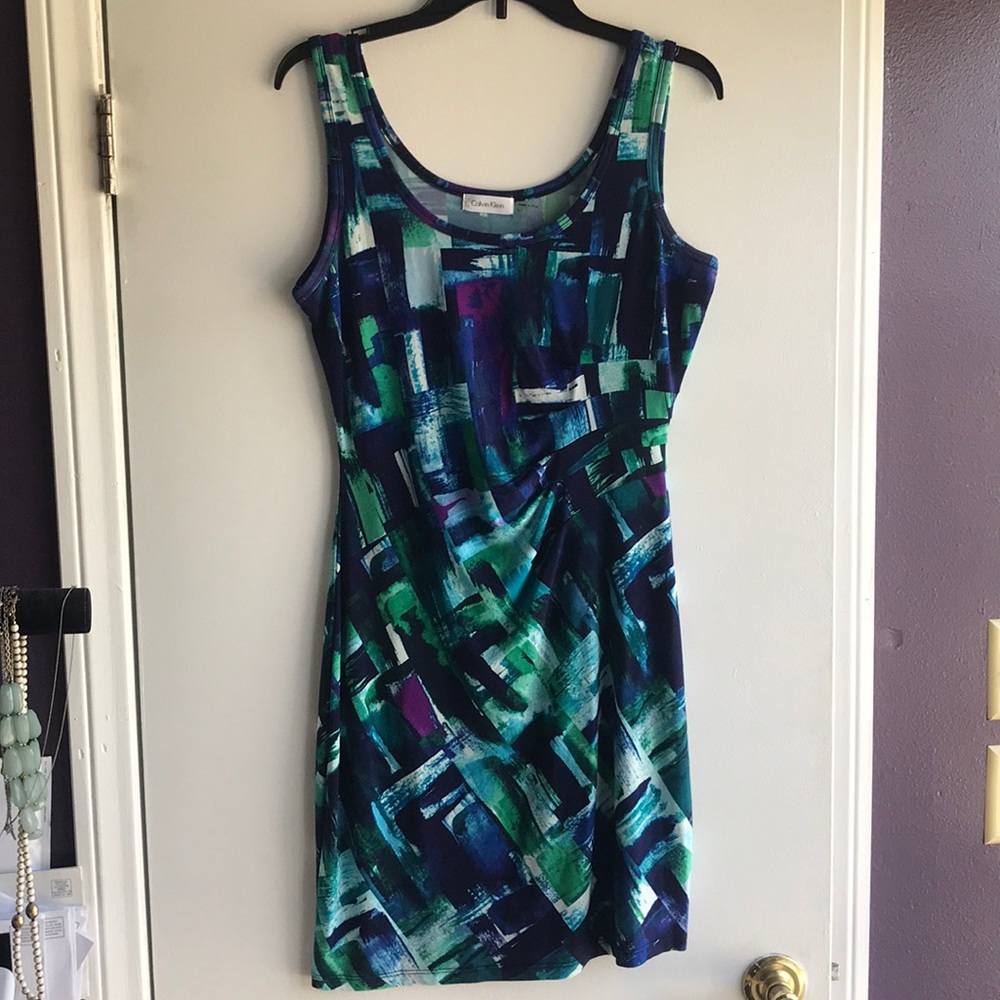 Bright Calvin Klein Dress